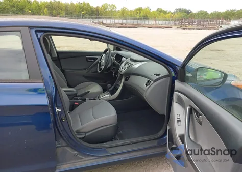 2013 Hyundai Elantra Gls from USA, damaged, VIN KMHDH4AE1DU633368